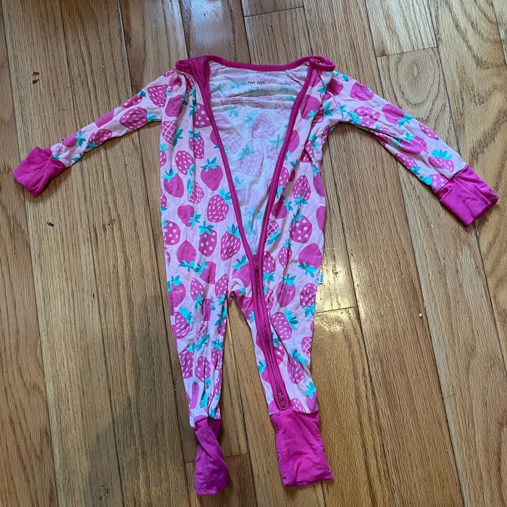 Little Sleepies Pink Strawberry